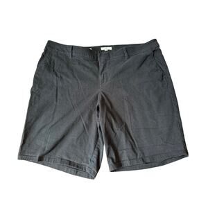 LOFT Plus Bermuda Chino Shorts, size Women's 20, Black